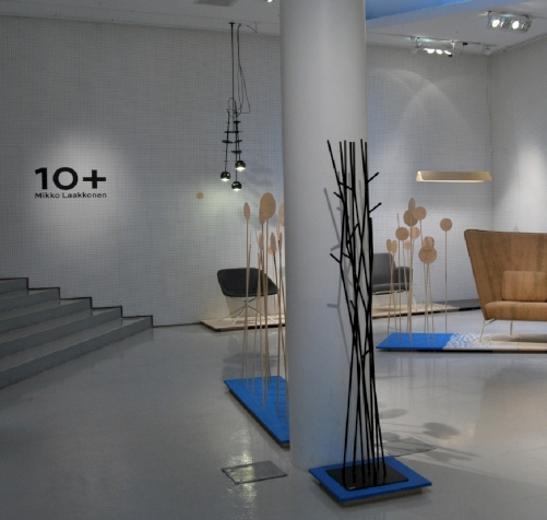 Mikko Laakkonen 10+ Exhibition. Designed for Design Forum Finland by Mikko Laakkonen.