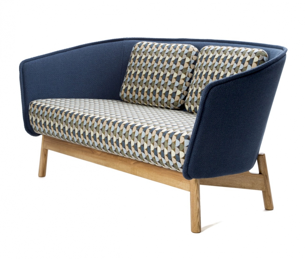 Aura wood sofa Sofa. Designed for Inno by Mikko Laakkonen.