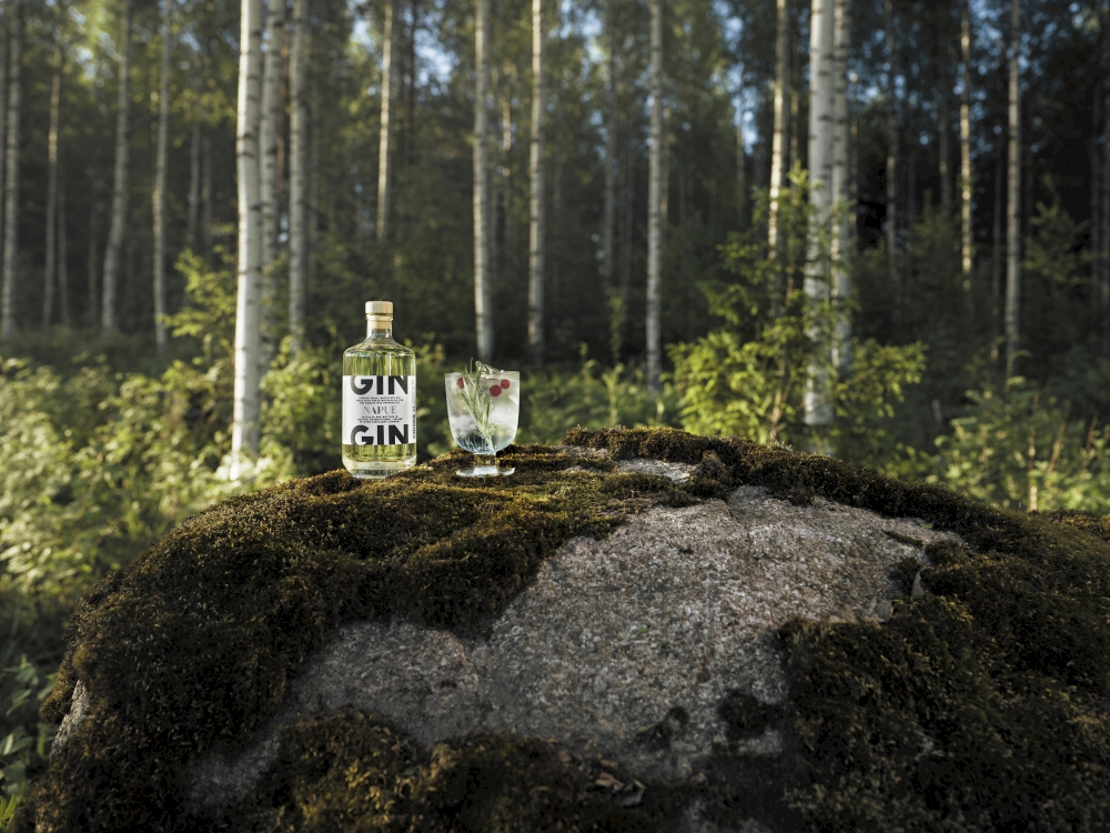 Kyrö Bottle Bottle series. Designed for Kyrö Distillery Company by Mikko Laakkonen.