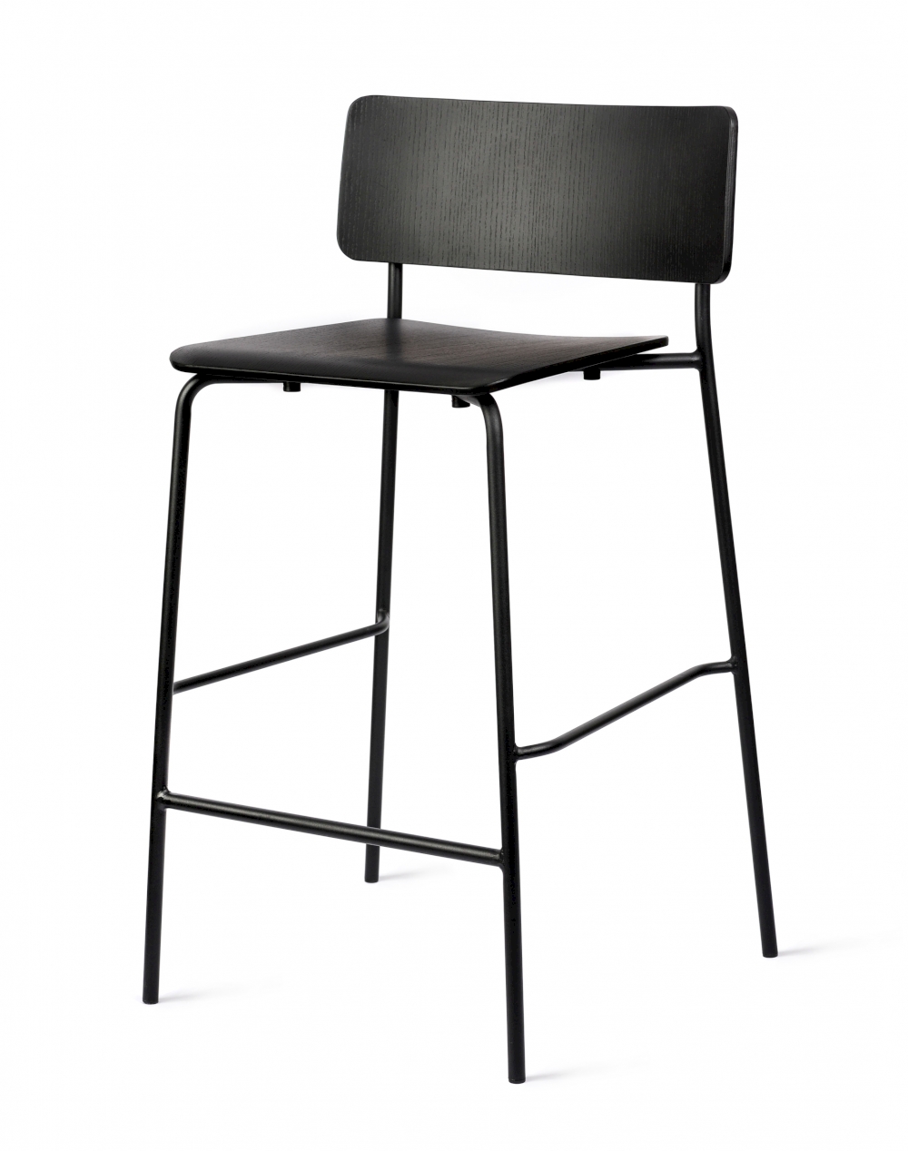 Mi stool metal base bar stool & counter stool. Designed for Dohaus by Mikko Laakkonen.