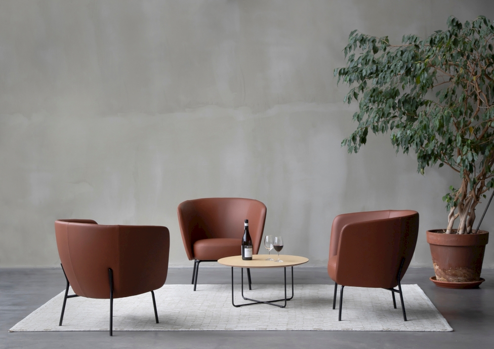 Aura Bold Easy chair. Designed for Inno by Mikko Laakkonen.