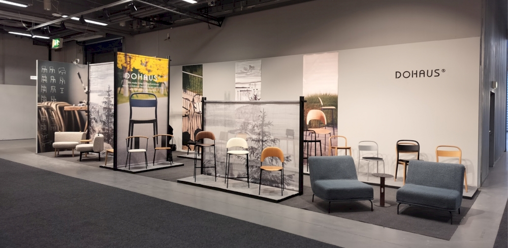 Dohaus exhibition stand Exhibition stand. Designed for Dohaus by Mikko Laakkonen.