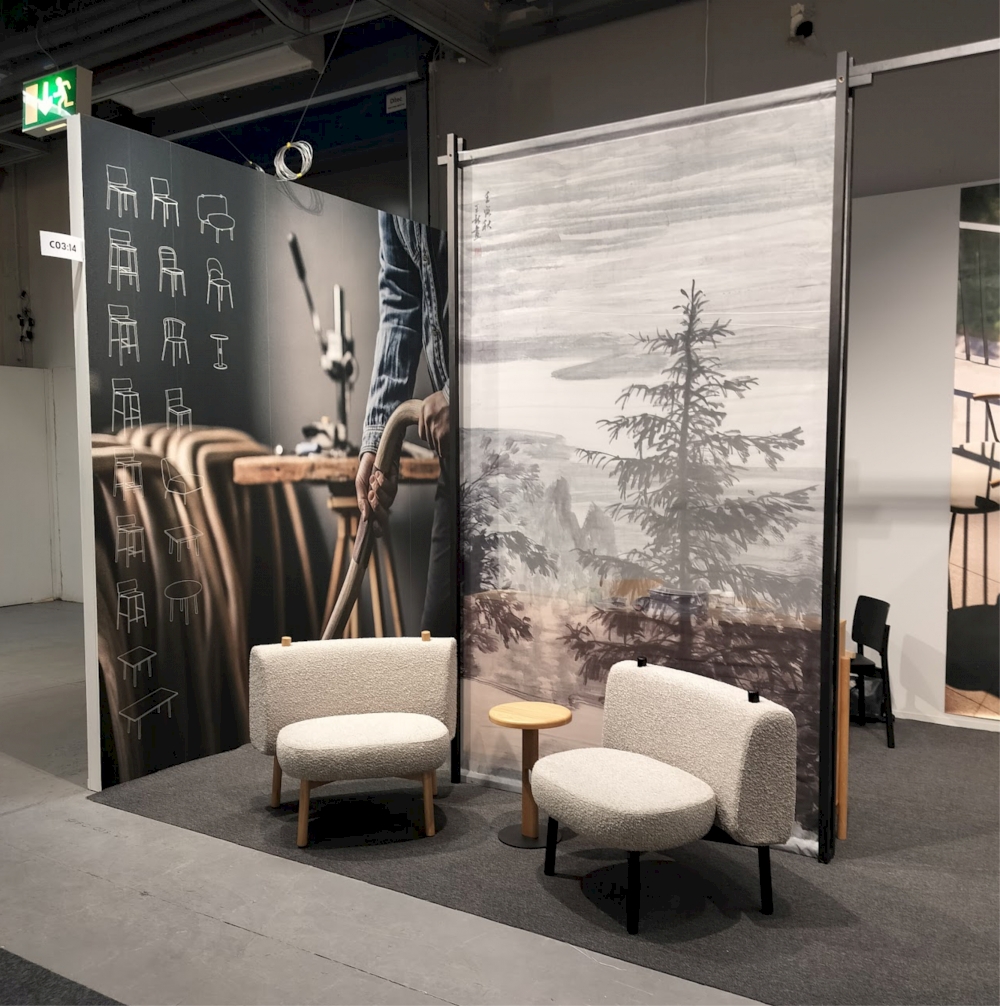Dohaus exhibition stand Exhibition stand. Designed for Dohaus by Mikko Laakkonen.